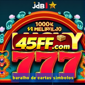 baralho de cartas simbolos